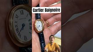 Vintage Cartier Baignoire watch