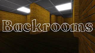 Backrooms Roblox