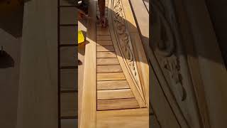 wood carving door design मेन डोर डिजाइन ||woodworking || #door #odlysatisfying #shorts