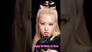 Happy birthday to Rose 🐿 🖤🩷 #rosé #rose #roseblackpink #happybirthday #hbdsurya #blinks #blackpink