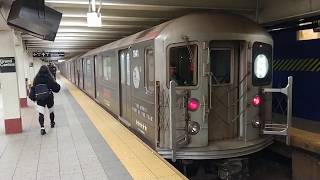 MTA Subways - Bombardier R62A #1956 (The Irishman Wrap) 42nd St Shuttle arriving into Grand Central