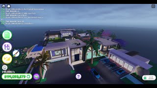 Roblox Mega Mansion-Tropical House Tour