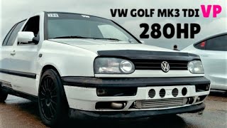 VW GOLF MK3 TDI VP 280HP @ GTB 2260VKLR + 11MM HEAD + RACE CAMSHAFT 260°...ETC@DIESELPOWER |VORY TDI