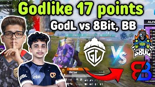 Team Godlike on fire 🔥 GodL vs 8Bit Big brother esports fight in end zone 😱