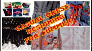 Summer printed lawn dress design 2023 | lawn casual dress design 2023 ideas #stichdifferent