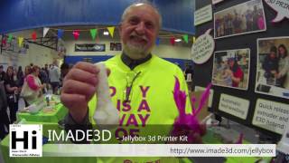 How THEY Do It - IMADE3D Jellybox 3d Printer Kit - Makerfaire NOVA