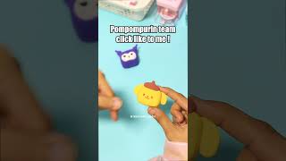 Kuromi vs. Pompompurin 💗 #shorts #youtubeshorts #cute #stationery #kawaii #sanrio#viral