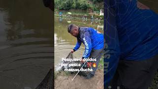 só na varinha curta . massas ducha, pescaria de tilápias na diária #pesqueiro #pesca