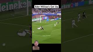 Get Up Eder militao 🤣 #football #footballteam #skils #viral #realmadrid #militao