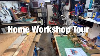 Home Workshop Tour UK - Clockmakers Model Engineers Home Shop