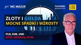 PLN, EUR, USD oraz GPW, NASDAQ i NYSE przed dużymi zmianami