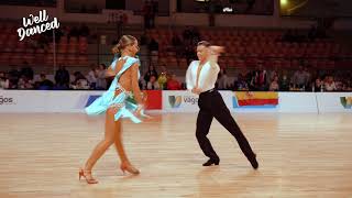 Ivan Marynich & Petrova Melaniia (CYP) | 2023 WDSF World Championship Latin Junior II | Honour Dance