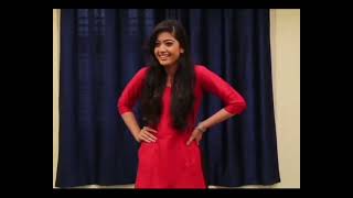 National crush rashmika mandana first audition viral video