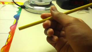 How To Spin A Pencil (Reverse Thumbaround)