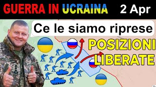 2 Apr: Contrattacco Ucraino, LIBERA POSIZIONI NELLA FORESTA | Guerra in Ucraina