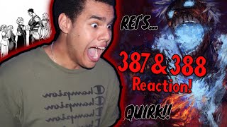 MY HERO ACADEMIA CHAPTER 387 & 388 REACTION!