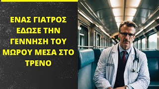 Ο Γιατρός Έσωσε τη Γέννηση του Μωρού μέσα στο Τρένο Αλλά όταν κοίταξε το Μωρό Είδε κάτι Απίστευτο