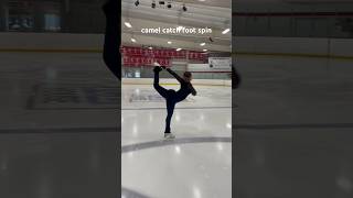 catchfoot camel spin #figureskating