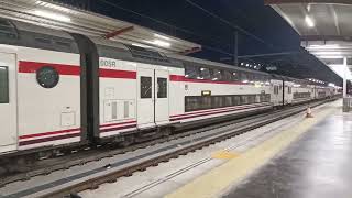 Renfe Cercanías 450 destino Aeropuerto T4 saliendo de Chamartín en Octubre 2023