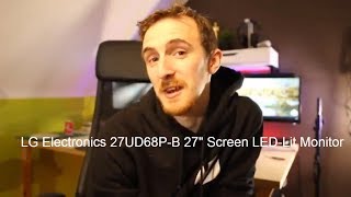 LG Electronics 27 UD68P-B 27" Screen LED-Lit Monitor | The Best 4K UHD Monitor Under 500$ ?