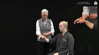 Wrist - pain relief "row technique"