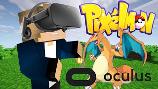 Catching Pokémon in Pixelmon Virtual Reality!!