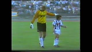 1. Division: SK VOEST Linz vs LASK 0:0, 13. 8. 1985 Linzer Derby