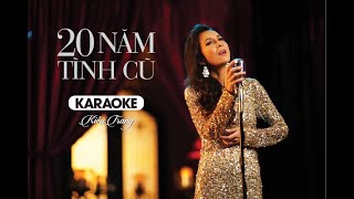 KARAOKE | 20 Năm Tình Cũ - Kiều Trang | Beat Gốc