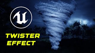 Create a Twister / Tornado In Unreal Engine 5 – Under 8 Mins