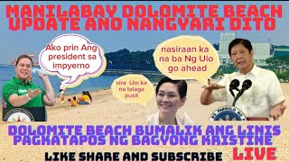 REXTV Adventure is live! ManilaBay dolomite beach update