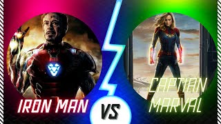 Iron Man vs Captain Marvel #vs #ironmanvscaptainmarvel #ironman