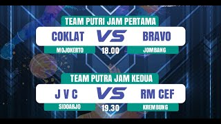 🔴 LIVE  | BABAK 8 BESAR CESA JAYA CUP U14 - JVC SIDOARJO VS RM CEF KREMBUNG | PANDAAN PRIGEN....