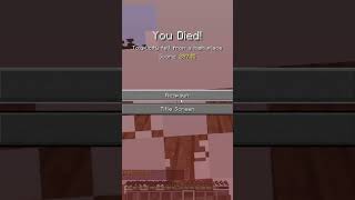 Minecraft FAIL | Minecraft Funny Moment #minecraft #shorts #minecraftmemes