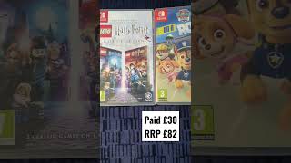 Nintendo Switch Games for £30 😁 #nintendo #nintendoswitch #gaming