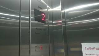 4 Thyssenkrupp elevators at Wuttakat BTS Station Bangkok Thailand (all elevators)