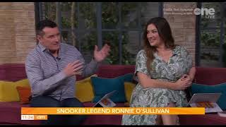 Ronnie O'Sullivan on Ireland AM