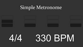 Metronome - 330 BPM