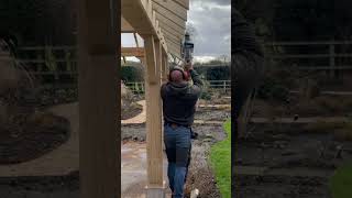 Hand Cut Roof….. Finished. 👊🏻 #carpentry #roofing #roof #woodcraft #decking