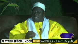 Plateau spécial : sur Serigne Touba : Invite Serigne Gana Mesere Parti 1