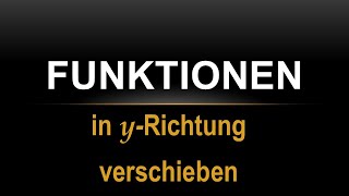 Funktionen in y Richtung verschieben