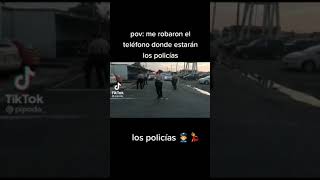 Me robaron el cell, los policías: