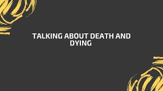 Talking about Death and Dying in a Family Business