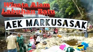 Aek Markusasak Wisata Alam Labuhan Batu( Desa Bandar Tinggi)