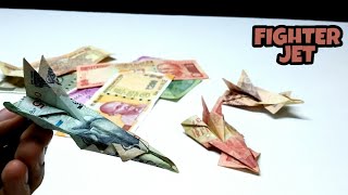 How to make A FIGHTER JET Using Paper money | DIY | HOW TO | KMA INSANE HACKER