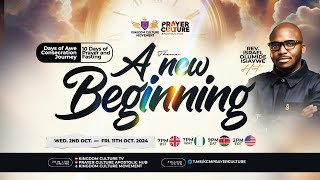 Days of Awe Consecration Journey | Night 9 | Prayer Culture |Rev Israel Olumide Isiavwe | 10/10/2024