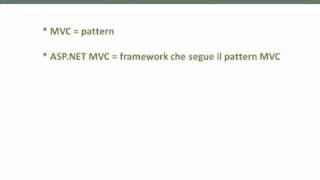 Introduzione ad ASP.NET MVC 2.0