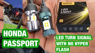 Upgrade honda passport turn signal to LED with no hyper flash 7440