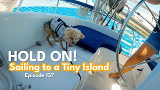 Sailing to a Tiny Island, Black Cay EXUMAS (Ep.137)   |  ⛵ SV Cadence with The Fosters