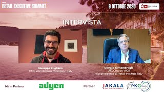 Retail Executive Summit 2020 - Intervista Giuseppe Stigliano e Giorgio Santambrogio