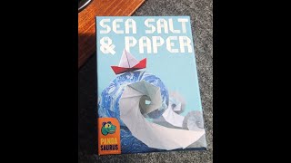 10 Minute Board Games Review - Sea Salt and Paper